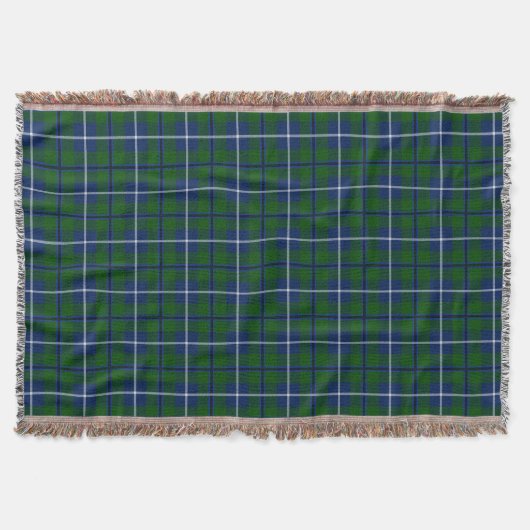 Douglas-Clan-Tartan Decke (Vorderseite)