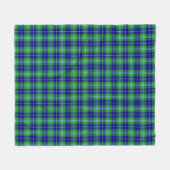 Douglas Clan Tartan Kariert Scottish Pattern Fleecedecke (Vorderseite (Horizontal))