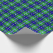 Douglas Clan Tartan Kariert Scottish Pattern Geschenkpapier (Ecke)