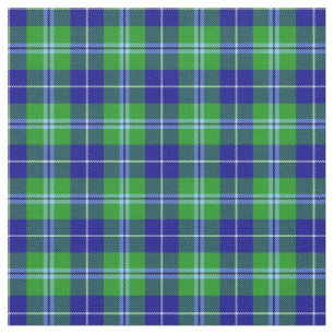 Douglas Clan Tartan Kariertes schottisches Muster Stoff