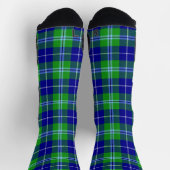 Douglas Clan Tartan Plaid Scottish Pattern Socken (Oben)