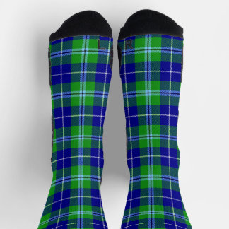 Douglas Clan Tartan Plaid Scottish Pattern Socken
