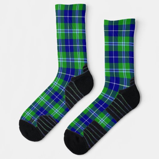 Douglas Clan Tartan Plaid Scottish Pattern Socken (Links)