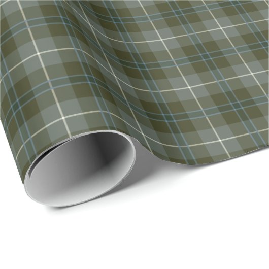 Douglas Clan Weathered Tartan Geschenkpapier (Rolleneckpunkt)