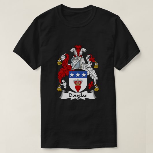 Douglas Coat of Arms Douglas Familienwappen Essent T-Shirt (Design vorne)