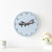 Douglas Dakota DC3 G-AMSV Große Wanduhr (Zuhause)
