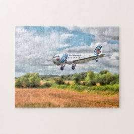 Douglas Dakota DC3 im Finale Puzzle