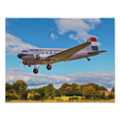 Douglas Dakota DC3 [PH-DDA] Fotodruck (Vorne)