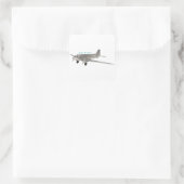 Douglas DC3 Dakota Quadratischer Aufkleber (Tasche)