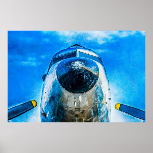 Douglas DC-3 Aircraft Poster (Vorne)