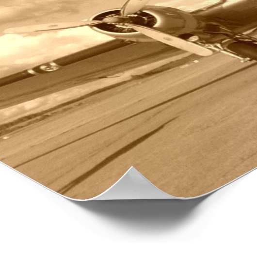 Douglas DC-3 Dakota / C-47 Poster (Ecke)