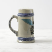 Douglas DC-3 Flugzeug. Propeller Bierglas (Links)