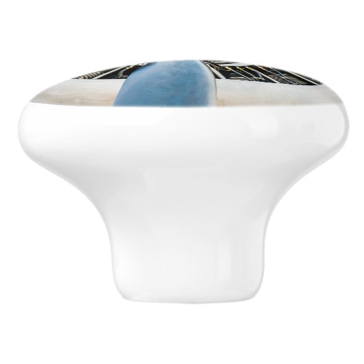 Douglas DC-3 Flugzeug. Propeller Keramikknauf (Seitenansicht)