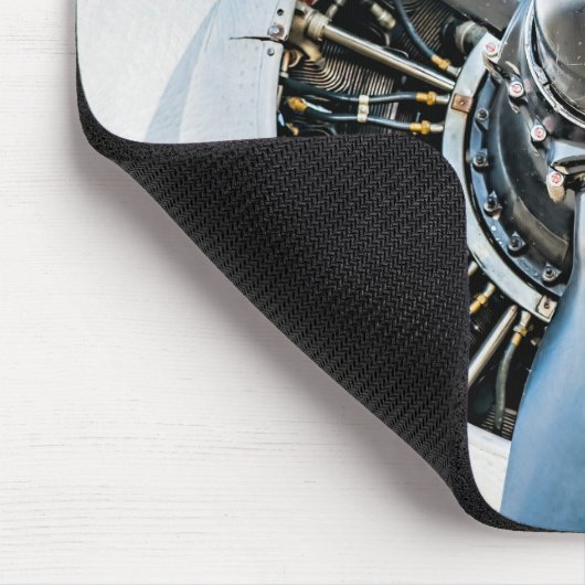 Douglas DC-3 Flugzeug. Propeller Mousepad (Ecke)
