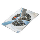 Douglas DC-3 Flugzeug. Propeller Notizblock (angewinkelt)