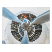 Douglas DC-3 Flugzeug. Propeller Notizblock (Vorderseite)