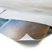 Douglas DC-3 Flugzeug. Propeller Poster (Ecke)