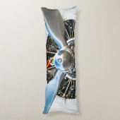 Douglas DC-3 Flugzeug. Propeller Seitenschläferkissen (Rückseite (Vertikal))