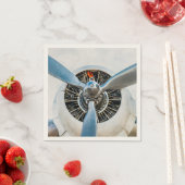 Douglas DC-3 Flugzeug. Propeller Serviette (Beispiel)