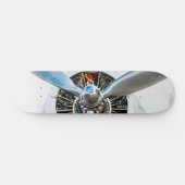Douglas DC-3 Flugzeug. Propeller Skateboard (Horizontal)