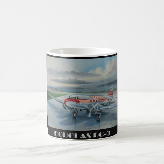 Douglas DC-3 Kaffeetasse (Mittel)