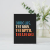 Douglas Der Mann Der Mythos Die Legende Postkarte (Stehend Vorderseite)
