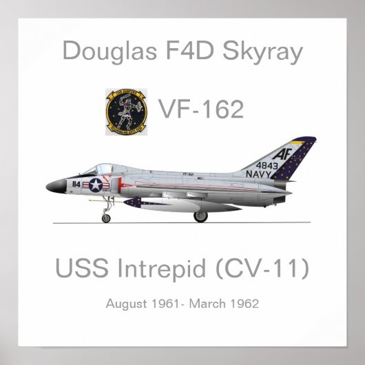 Douglas F4D Skyray Poster (Vorne)