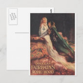 Douglas Fairbanks als Robin Hood Postkarte (Vorne/Hinten)