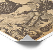 Douglas Fairbanks Billie Dove Black Pirate 1926 Poster (Ecke)