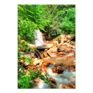 Douglas Falls, West Virginia Fotodruck