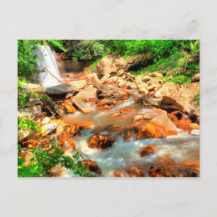 Douglas Falls, West Virginia Postkarte