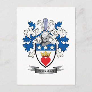 Douglas Familienwappen Coat of Arms Postkarte