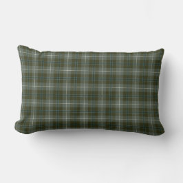 Douglas Family Loden Green Reproduction Tartan Lendenkissen