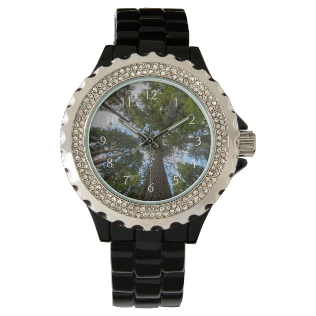 Douglas Fir Baumkronen Armbanduhr (Vorderseite)