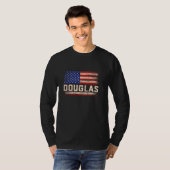 Douglas First Name Shirt Douglas Name American Fla (Vorne ganz)
