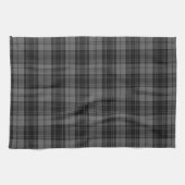 Douglas grauer Tartan-kariertes Handtuch (Horizontal)