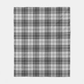 Douglas Grey Karo Fleecedecke (Vorderseite)