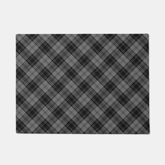 Douglas grey Tartan Fußmatte (Vorderseite)