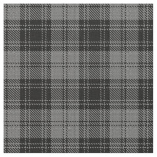 Douglas grey Tartan Stoff