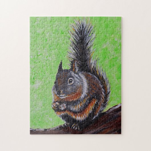 Douglas-Hörnchen-Malerei 2 Puzzle (Vertikal)