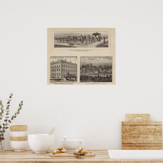 Douglas, Kansas Poster (Küche)