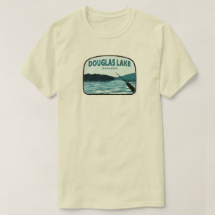 Douglas Lake Tennessee Angelrute T-Shirt