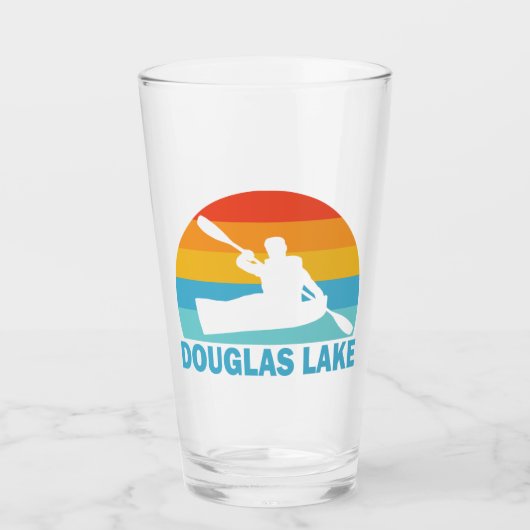 Douglas Lake Tennessee Kayak Glas (Vorderseite)