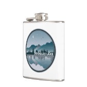 Douglas Lake Tennessee Reflection Flachmann (Links)