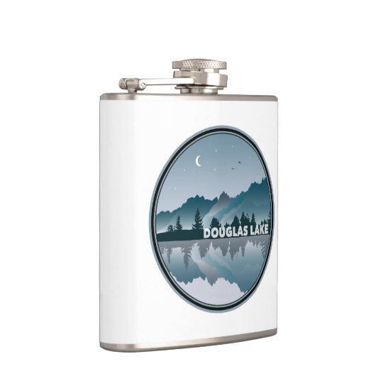 Douglas Lake Tennessee Reflection Flachmann (Rechts)