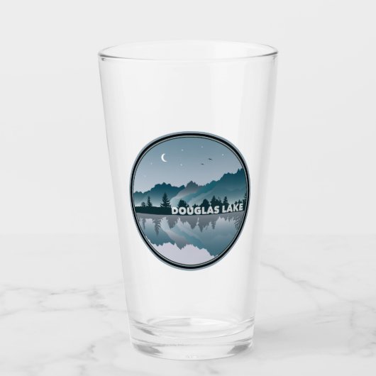 Douglas Lake Tennessee Reflection Glas (Vorderseite)