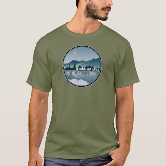 Douglas Lake Tennessee Reflection T-Shirt (Vorderseite)