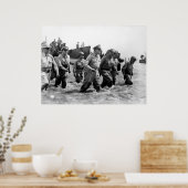 Douglas MacArthur landet auf der Insel Leyte Phili Poster (Küche)