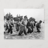 Douglas MacArthur landet auf der Insel Leyte Phili Postkarte (Vorderseite)