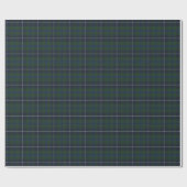 Douglas Modern Original Scottish Tartan Geschenkpapier (Flach)